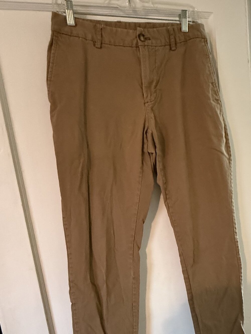 Mens' Old Navy Rust Brown Chinos Flat Front 30x30